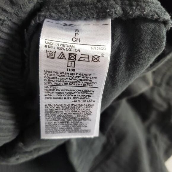 Old Navy Women’s Linen Blend Pull-On Shorts Size Small Mustard & Charcoal - Picture 8 of 10